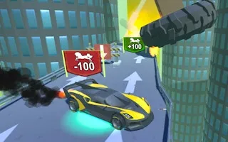 Cool Cars Racing at Altitude