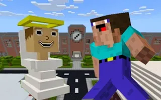 Noob Goes To Skibidi Toilet School