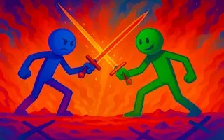 Obby Stickman - On Swords