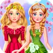 Princess Girls Spring Blossoms