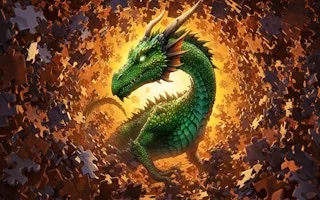 Realistic Dragon Jigsaw Puzzle