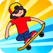 Skateboard Wheelie